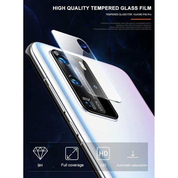 Mocolo Camera Lens Glass Protector Huawei P40/P30/P20 Pro Mate 30 Pro