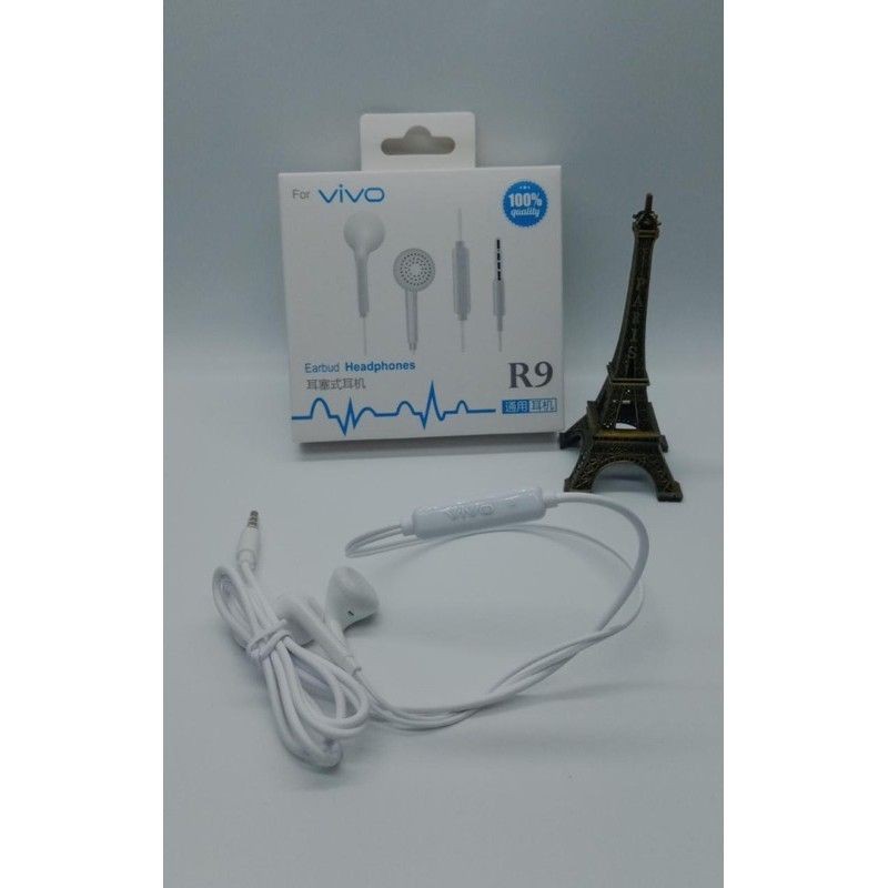 Headset VIVO R9 Handsfree Earphone Vivo Stereo MH133