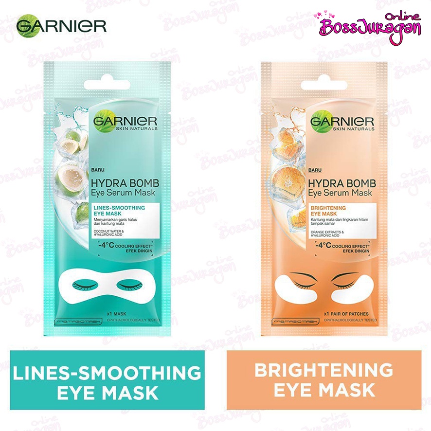 (BOSS) GARNIER HYDRA BOMB Eye Serum Mask 6g - Garnier Masker Mata