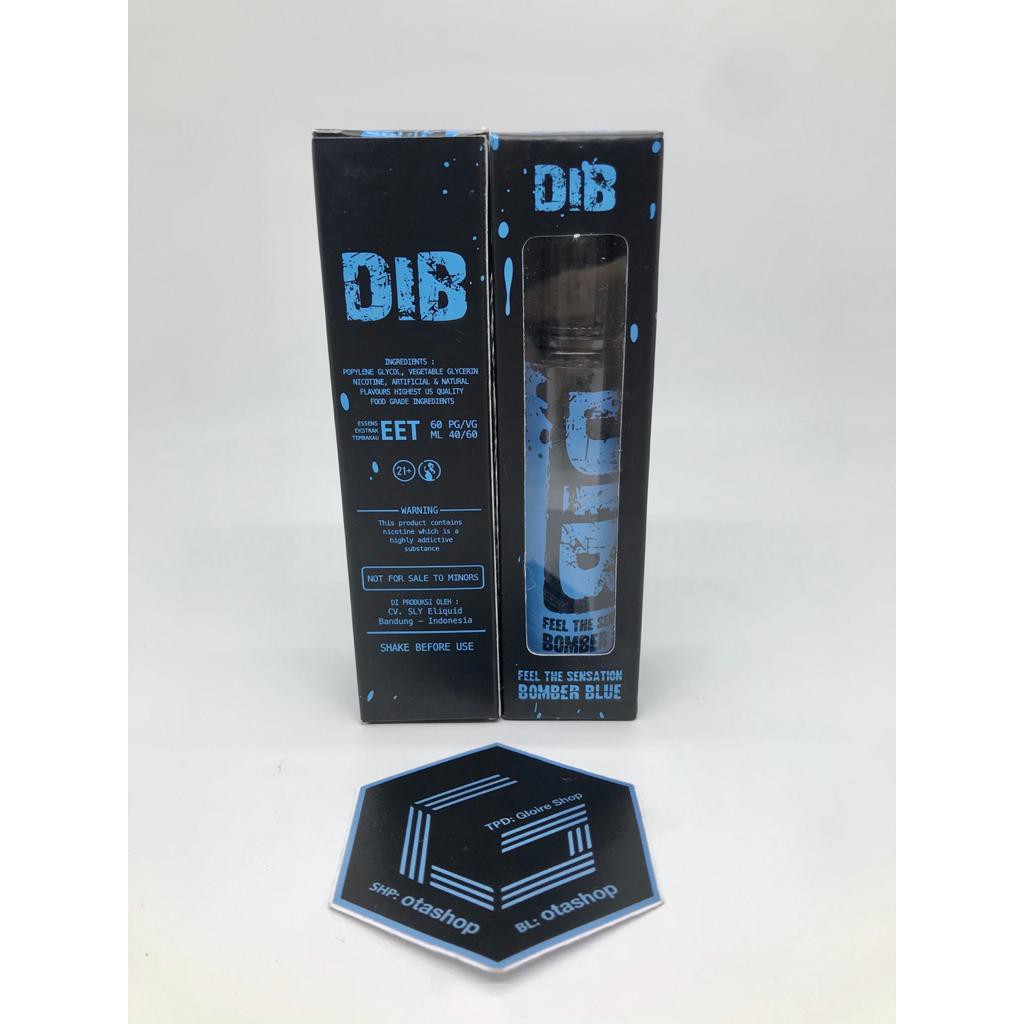 Dib Bomber Blue Soursop Strawberry by DibLiquid 60ml 3mg liquid vape vapor premium pita cukai