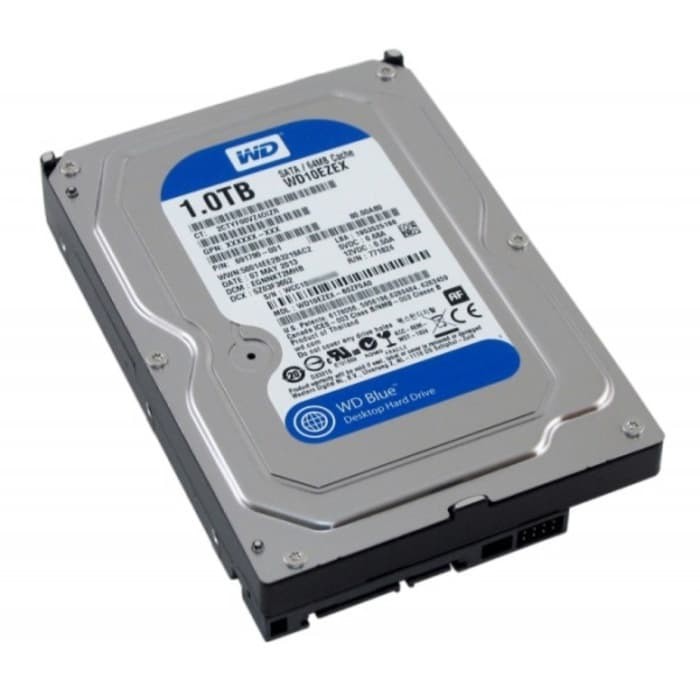 Wdc Blue Hardisk 1Tb Sata 3 64Mb 3.5&quot; - Original