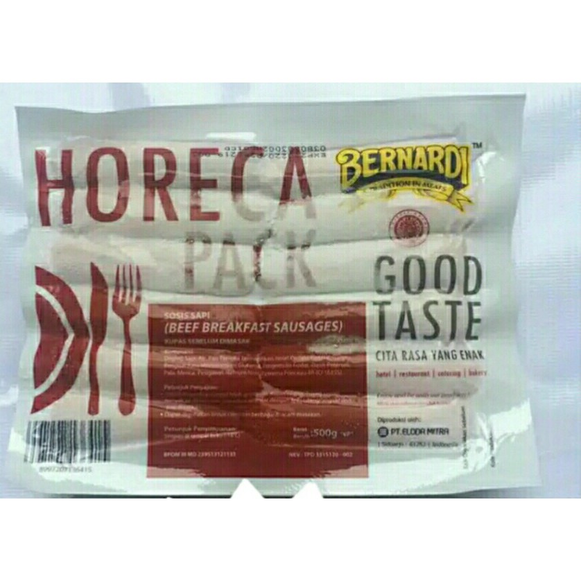 

Horeca pack bernardi 500gr