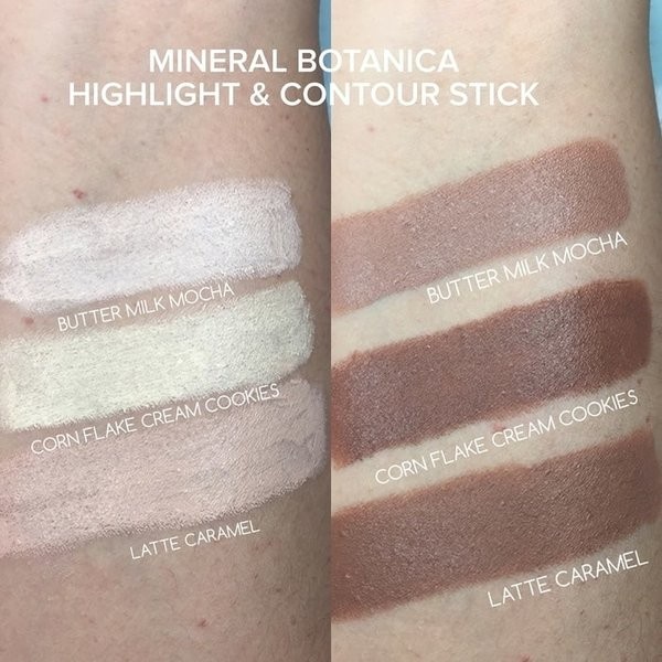 ❄️MATCHA❄️MINERAL BOTANICA HIGHLIGHT AND CONTOUR STICK -2 IN 1  HIGHLIGHTER BPOM