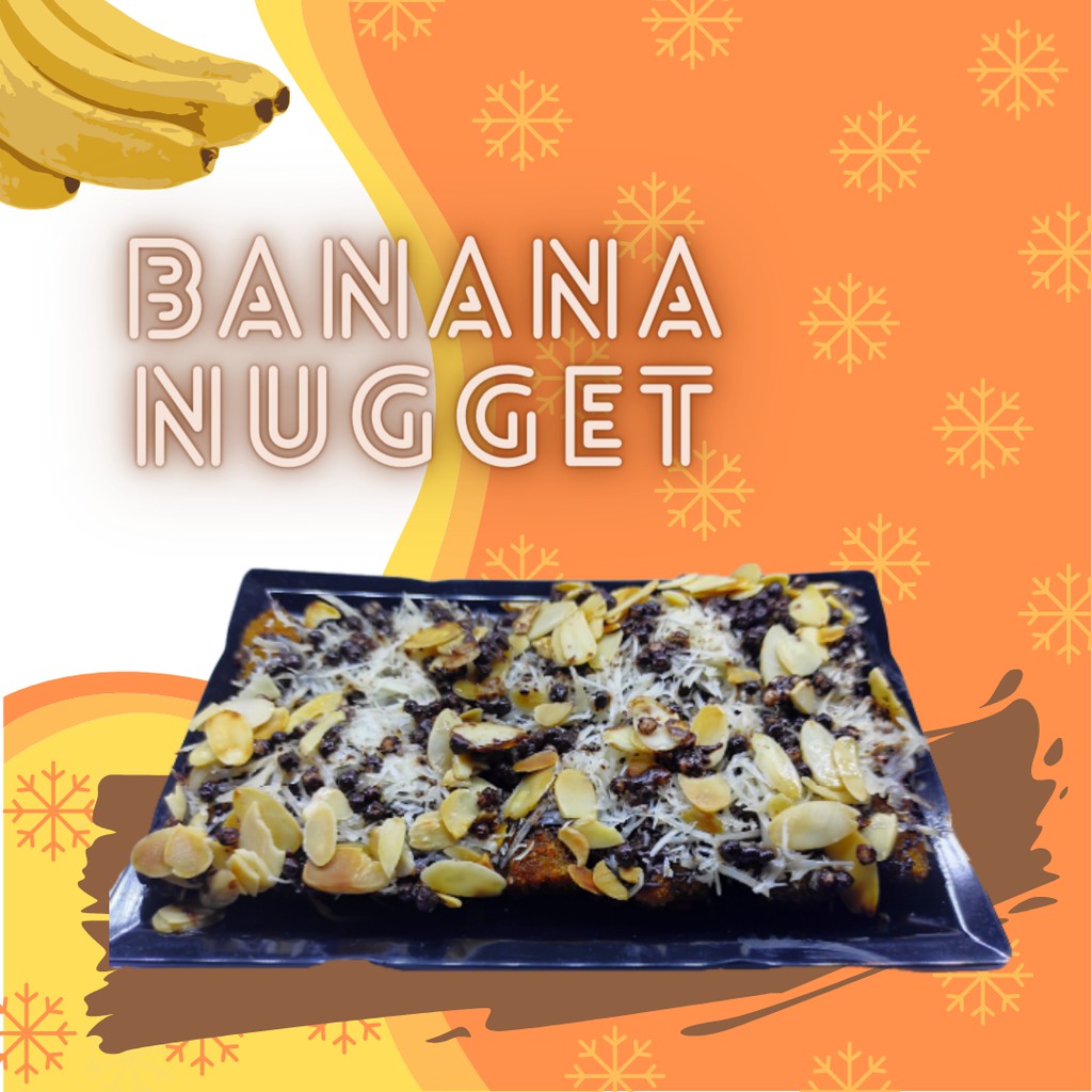 

Frozen Banana Nugget Mahir Frozen Food [TANPA TOPPING]