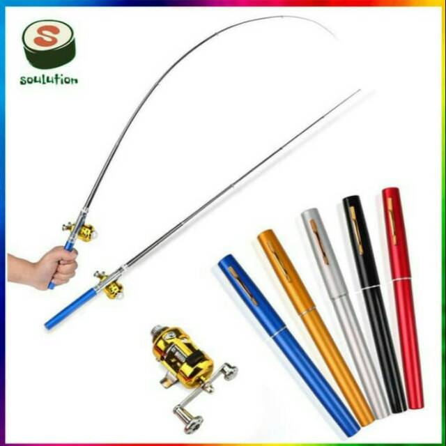 

Pancingan Mini Bentuk Pulpen Praktis Mini Pen Rod