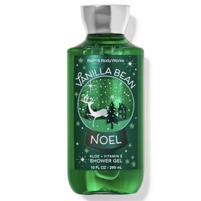 Vanilla Bean Noel, shower gel/sabun mandi BBW. Sale 70%