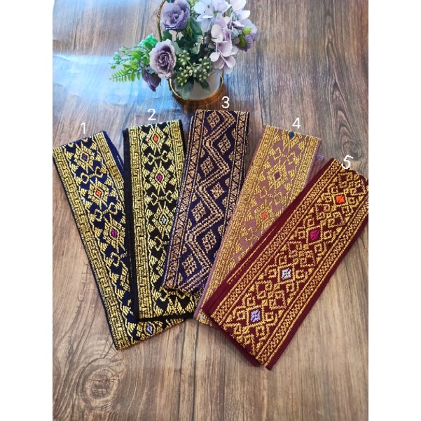 selendang songket bali