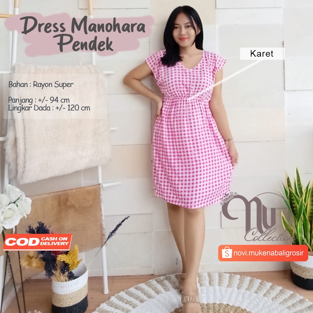 DRESS / DASTER BALI MANOHARA PENDEK