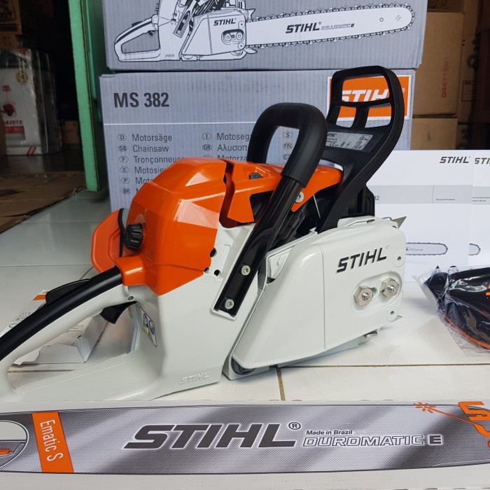 Super Big Sale Chainsaw Censow Senso Stihl Ms 382 Asli Dengan Bar 25in Rantai 42 Mata Shopee Indonesia