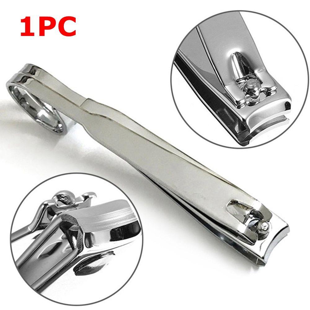 R-FLOWER Nail Clipper Cutter Portable Manicure Untuk Pemangkas Kuku Jari Kaki