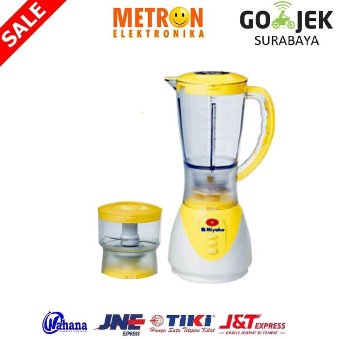 Miyako CH 511PLY Blender with Chopper / Blender plastik 1.5 LITER / CH511PLY