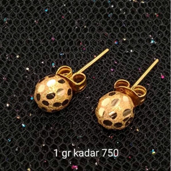 Anting Emas 17 K - 1gr Kadar 750 - 2302