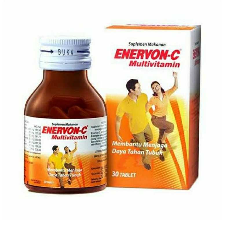 Jual ENERVON C MULTIVITAMIN VITAMIN C VITAMIN B KOMPLEKS DAN VITAMIN ...