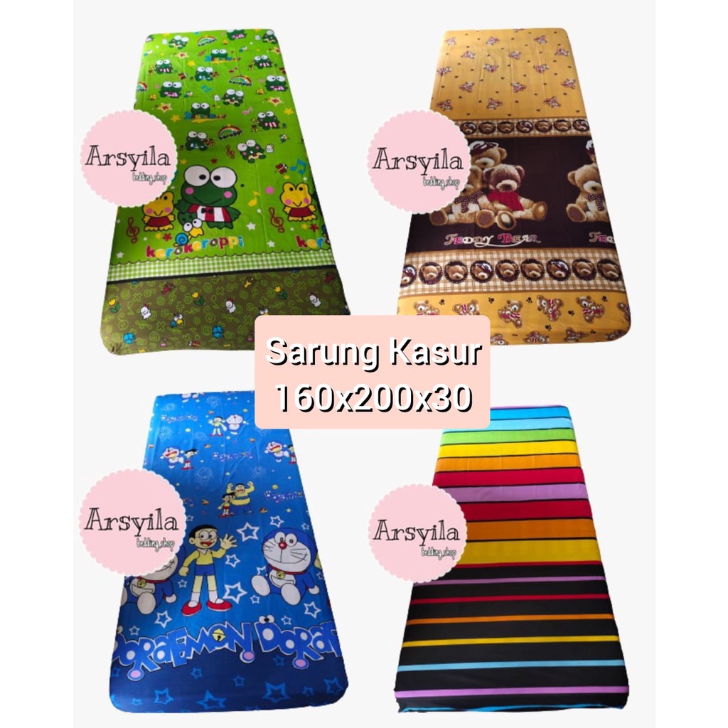 Sarung kasur 160x200x30