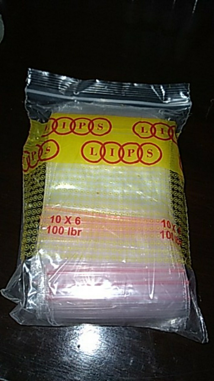 Plastik Klip Ukuran 10x6 Isi 100 Lembar