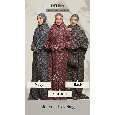 COD FASHION MUSLIM MUKENA TERUSAN JUMBO RYN