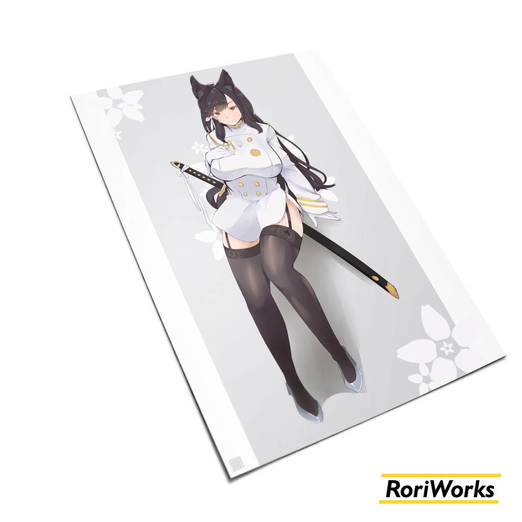 Poster Anime - Atago Azur Lane