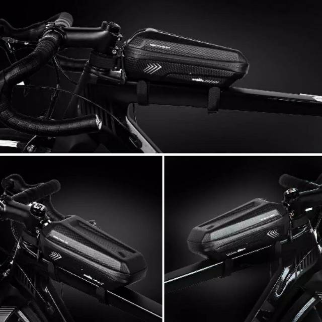 tas sepeda tube top wild man frame cycling bag waterproof Bicycle Top Tube
