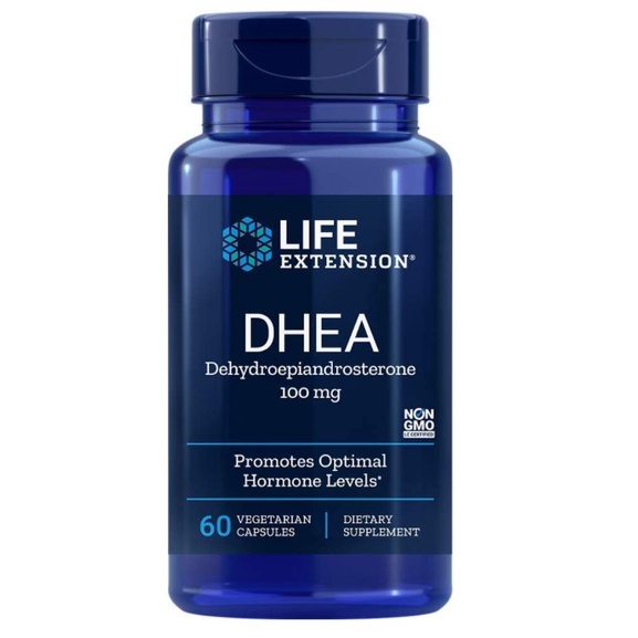 Life Extension DHEA 100 mg 60 Vegetarian Capsules