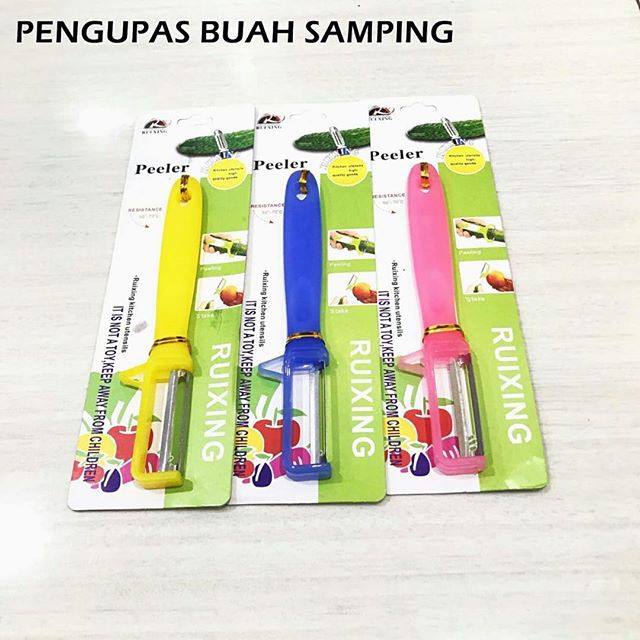 Peeler Buah Ruixing Alat Pengupas Sayur &amp; Buah Alat Kupas Buah