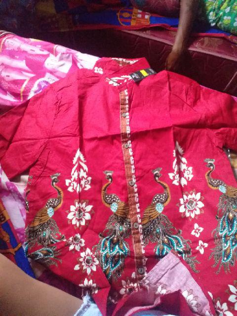 Kemeja Batik Pria 113 Awe / Kemeja Batik Pria Lengan Pendek