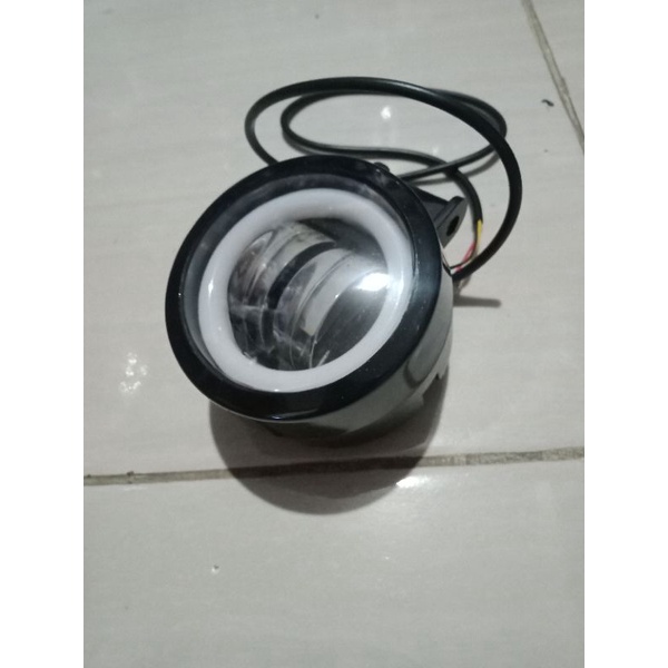 Lampu Tembak LED 2 Mata + Angel Bulat