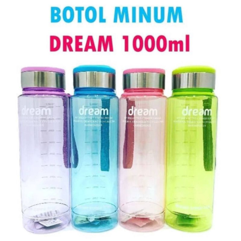 BOTOL MINUM 1 LITER / BOTOL MINUM BPA FREE 1 LITER