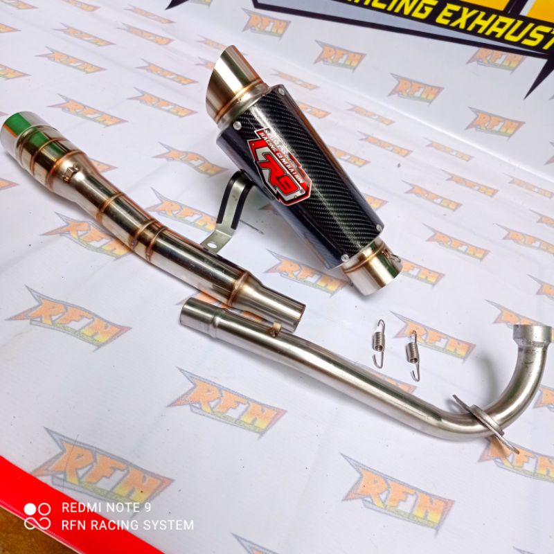 KNALPOT RACING R9 CARBON JUPITER Z Z1 SMASH SUPRA X 125 FIT X BLADE VEGA R ZR KHARISMA X 125 ABSOLUT