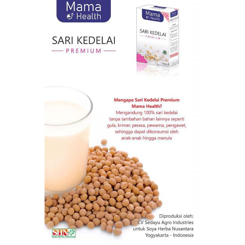 Mama Health Susu Sari Kedelai Premium - ASI Booster