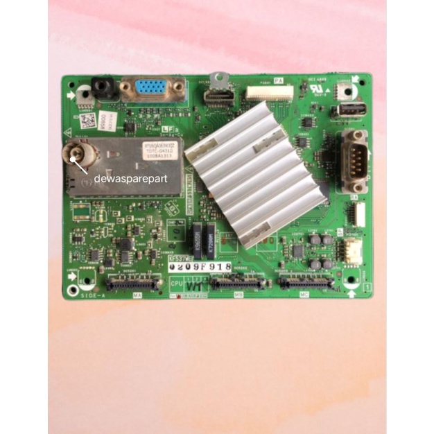 MB - MAINBOARD - MESIN TV SHARP LC 32L4071 - 32L407i - 32L400 M - LC32L407i