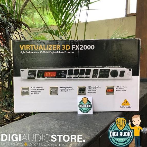 Behringer Virtualizer 3D Fx2000 Multi Effect Processor Efek Vocal &