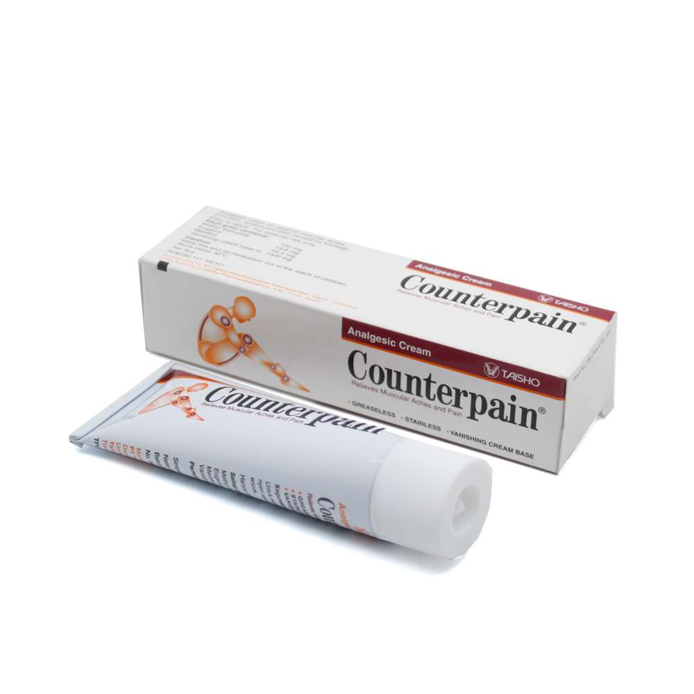 

Counterpain Cream 30 gram/ meringankan nyeri otot dan sendi