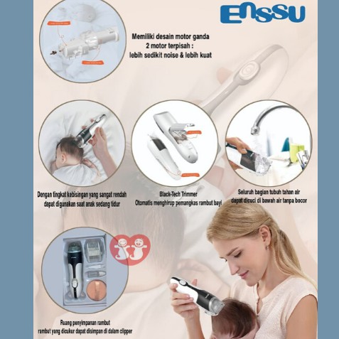 Enssu Automatic Inhaling Hair Clipper