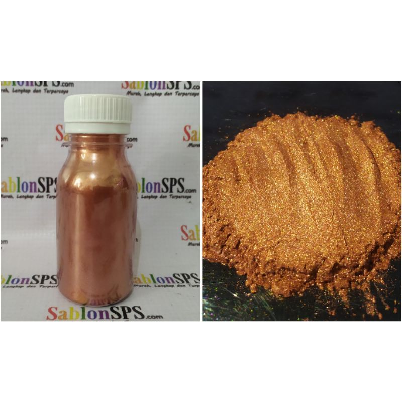 BUBUK POWDER SHIMMER ROSE GOLD 40GR