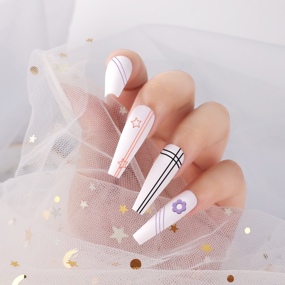 3pcs / Set Brush Nail Art Uv Gel Akrilik Untuk Manicure Diy