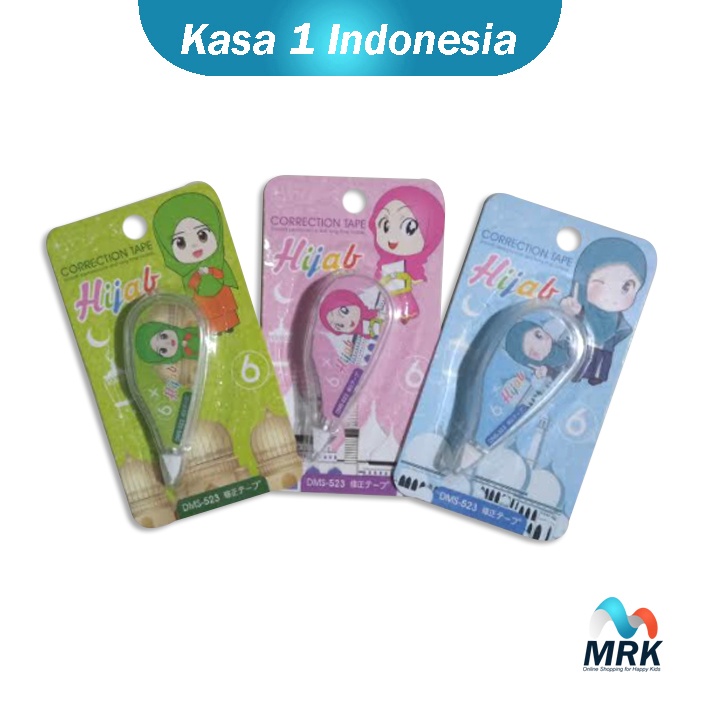 

Penghapus Tipe X Muslim Kids / Hijab Correction Tape Sekolah MI