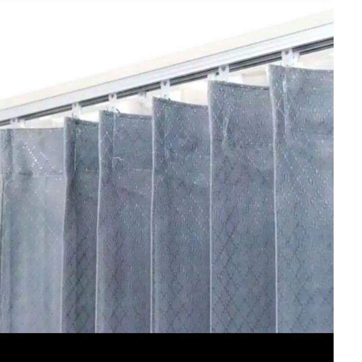 Harga Bersahabat.. Gorden Sido Polos Plisket/GORDEN POLOS PLISKET KAWAT
