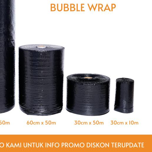 

✫ Bubble Wrap Hitam (60cm x 50m) ✽