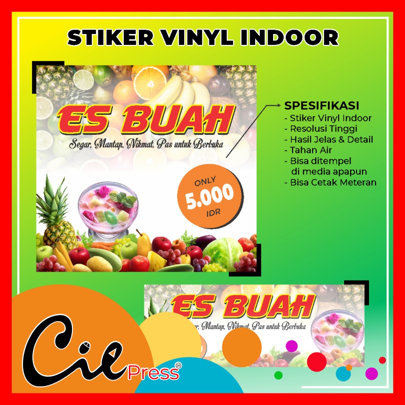 STIKER VINYL OUTDOOR BRANDING TOKO, MOTOR, MOBIL RESOLUSI TINGGI 300 DPI HIGH RESOLUTION