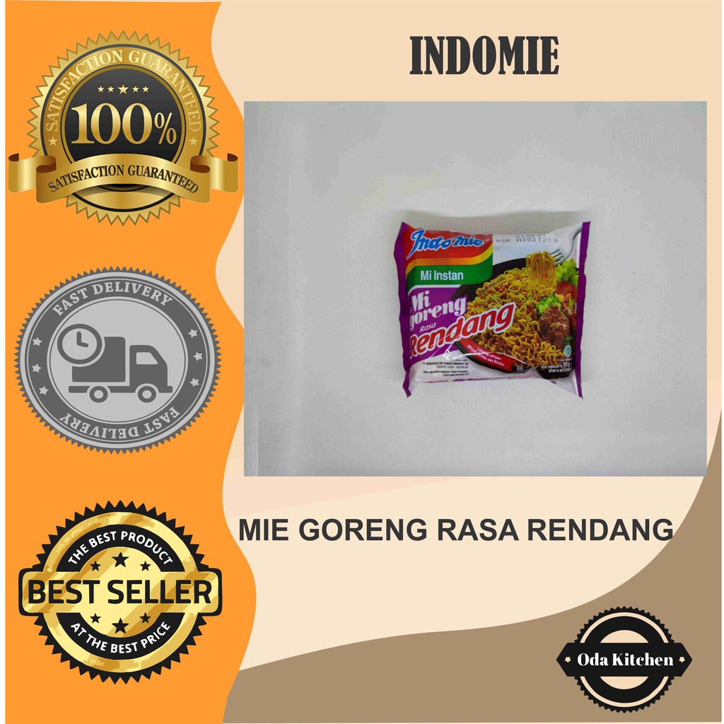 INDOMIE MI GORENG RASA RENDANG 91gr