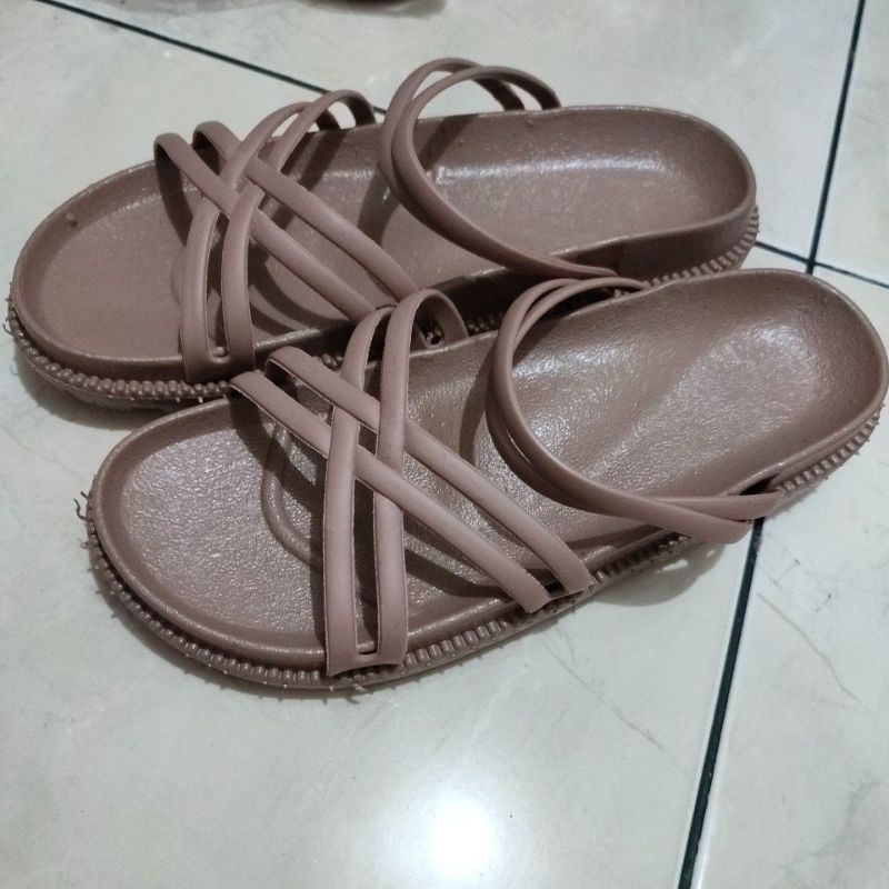 Sandal jelly niar bahan jelly untuk dewasa