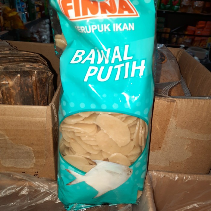 

Q0121Sa Krupuk Ikan Bawal Putih Finna 380Gr D5qs44