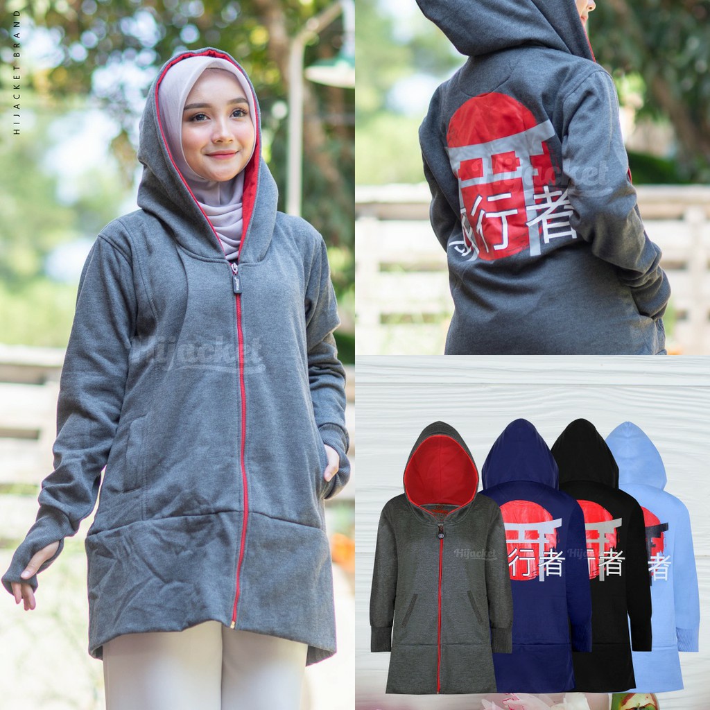 Jaket Hijaber model Japan Street Hijacket pertama diindonesia