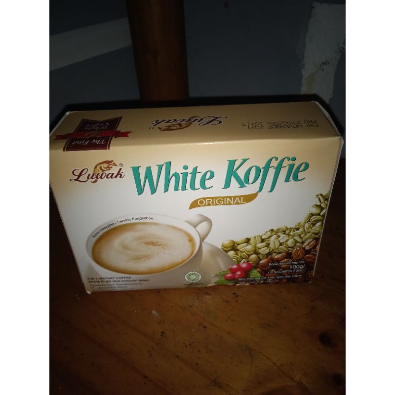 

LUWAK WHITE KOFFIE ORIGINAL 1 PACK (ISI 5 PCS)
