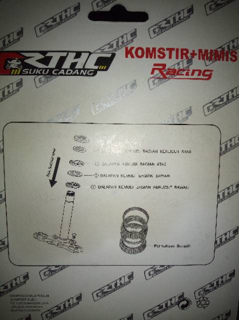 Laker komstir bambu racing all honda matik &amp; bebek