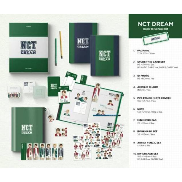 

best quality dp po nct dream - 2019 back to school kit ready stok sry77