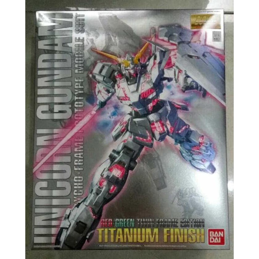 BARANG BERKUALITAS  MG Unicorn Twin Frame RED/GREEM Titanium Finish