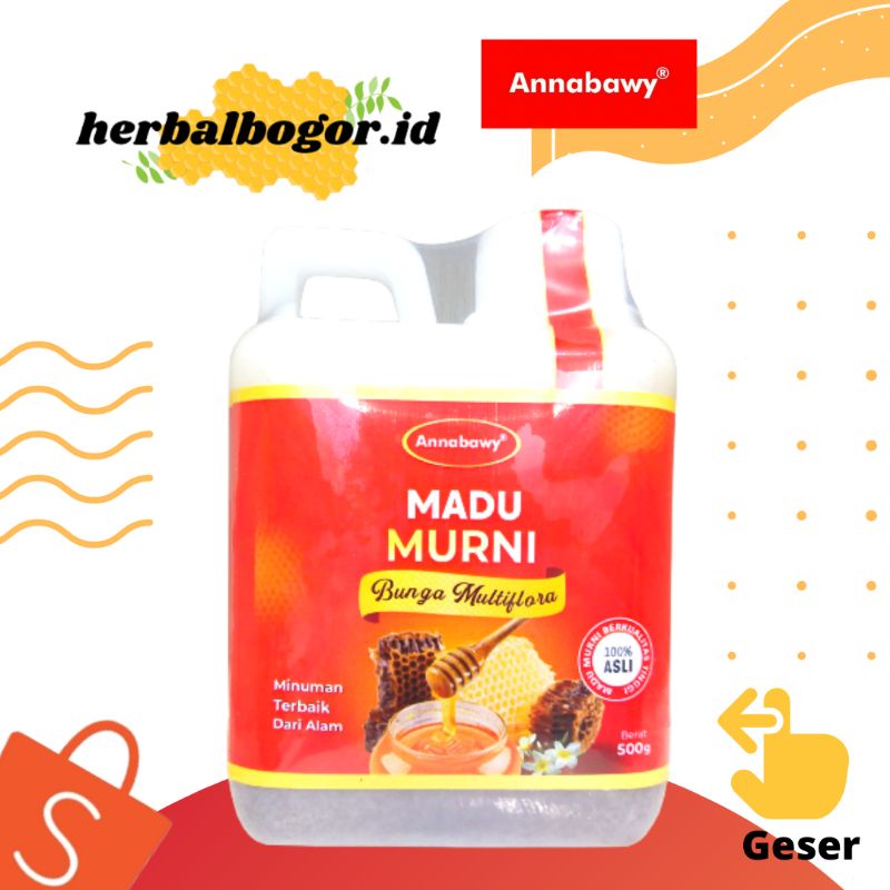 

MADU MULTIFLORA ASLI/MURNI 500GR ANNABAWY