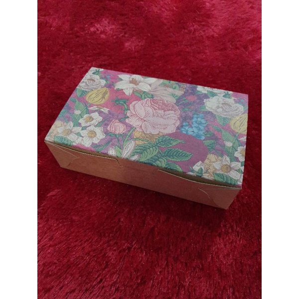 Kotak Mooncake Kue bulan / Box Motif Bunga / Paper Box / Kardus Packaging Bunga / Kotak Hampers / Kue / Packaging Kue