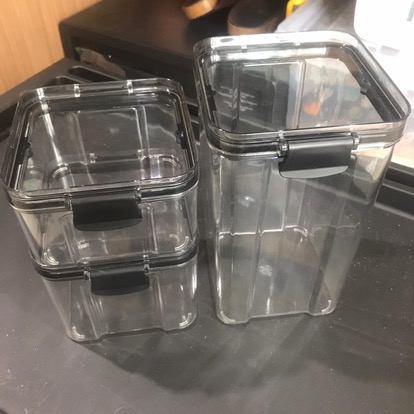 [ Ryo ] Vinnbar Toples Plastik / Food Container Grade Pet - 460 Ml / Peralatan Dapur / Kitchenware